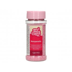 Захарна декорация FunCakes топ топ Light pink 80 г